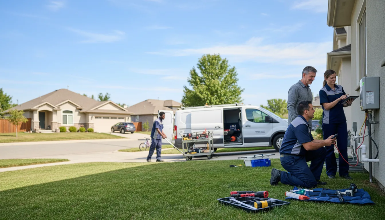 Tankless water heater service in Elk Grove Village, IL